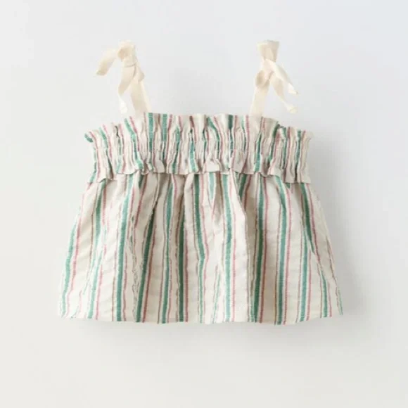 NWT Zara striped matching set 6Y (5-6Y)